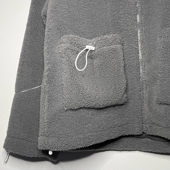 Oversized Embroidered Sherpa Coat - Picture 8 of 16